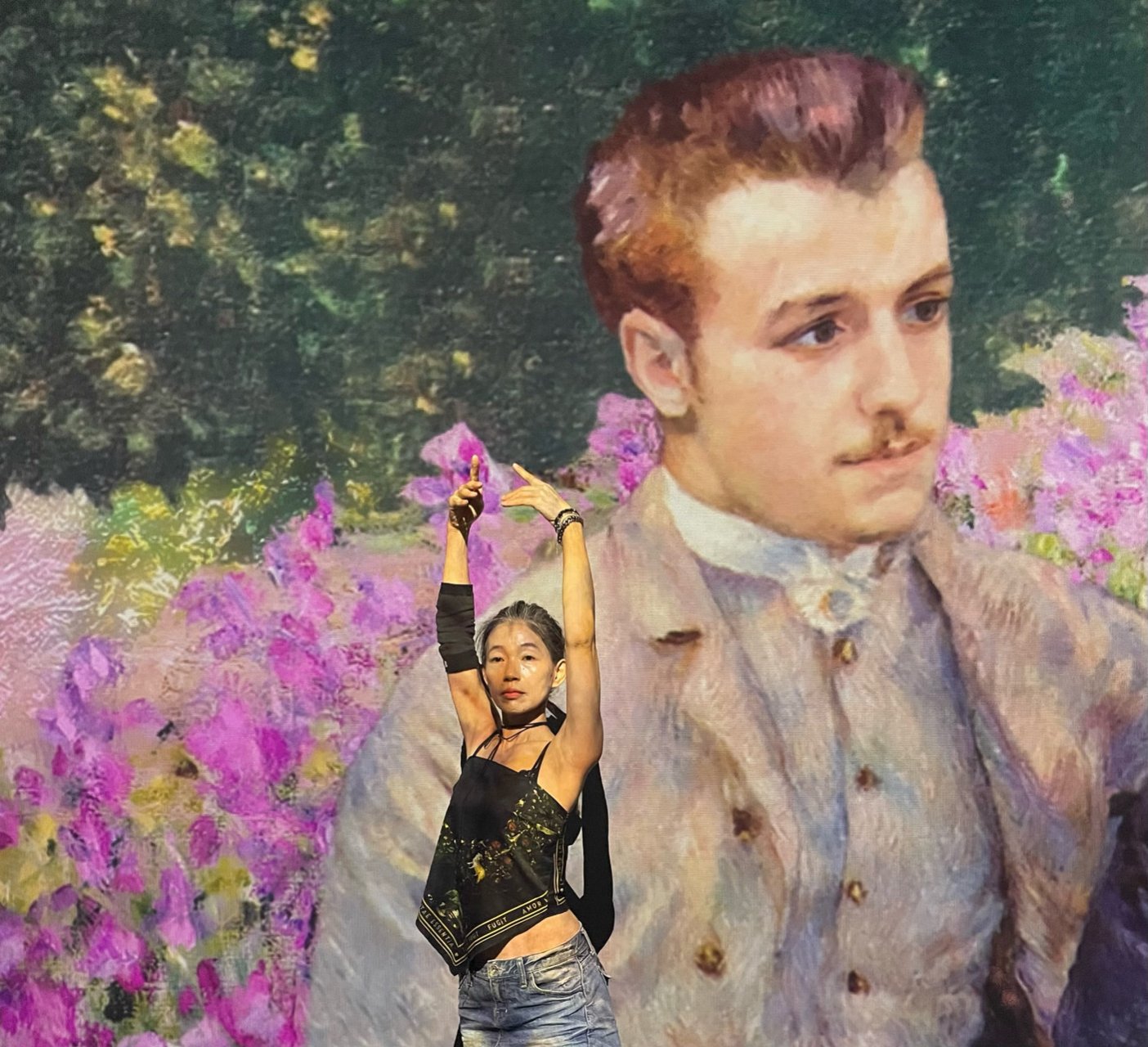 여행가서 발레하는 티내기