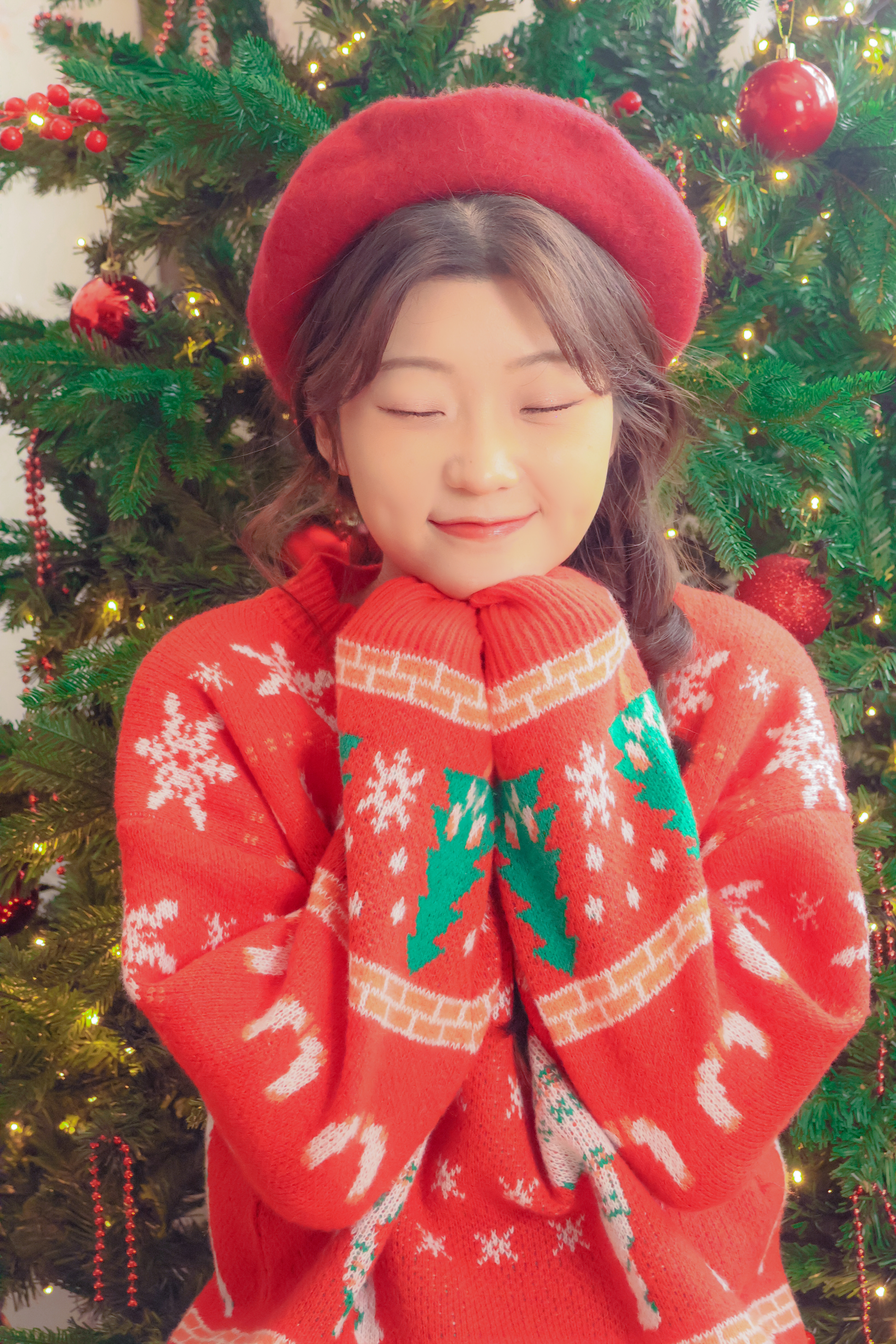 크리스마스 컨셉 촬영