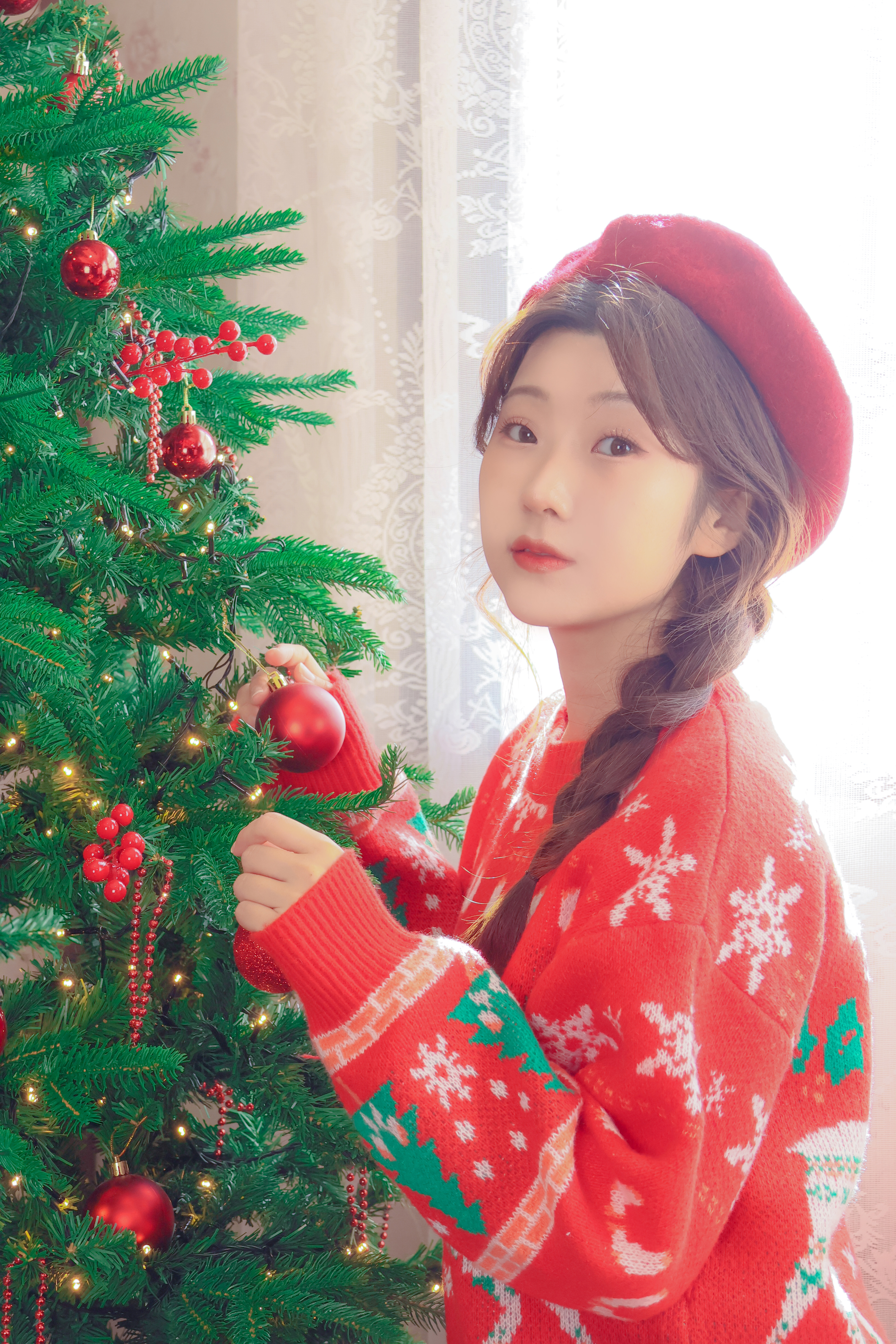 크리스마스 컨셉 촬영