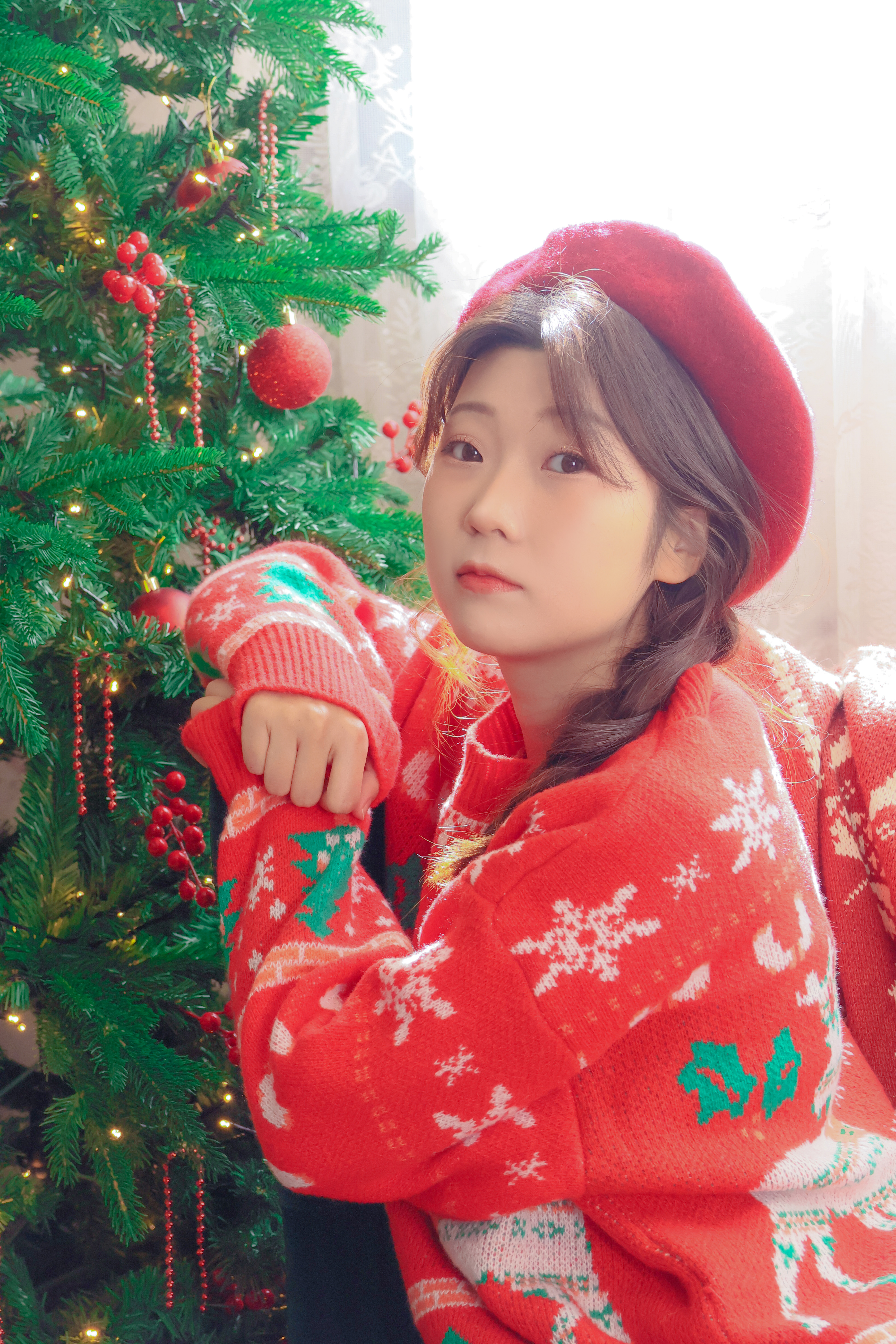 크리스마스 컨셉 촬영