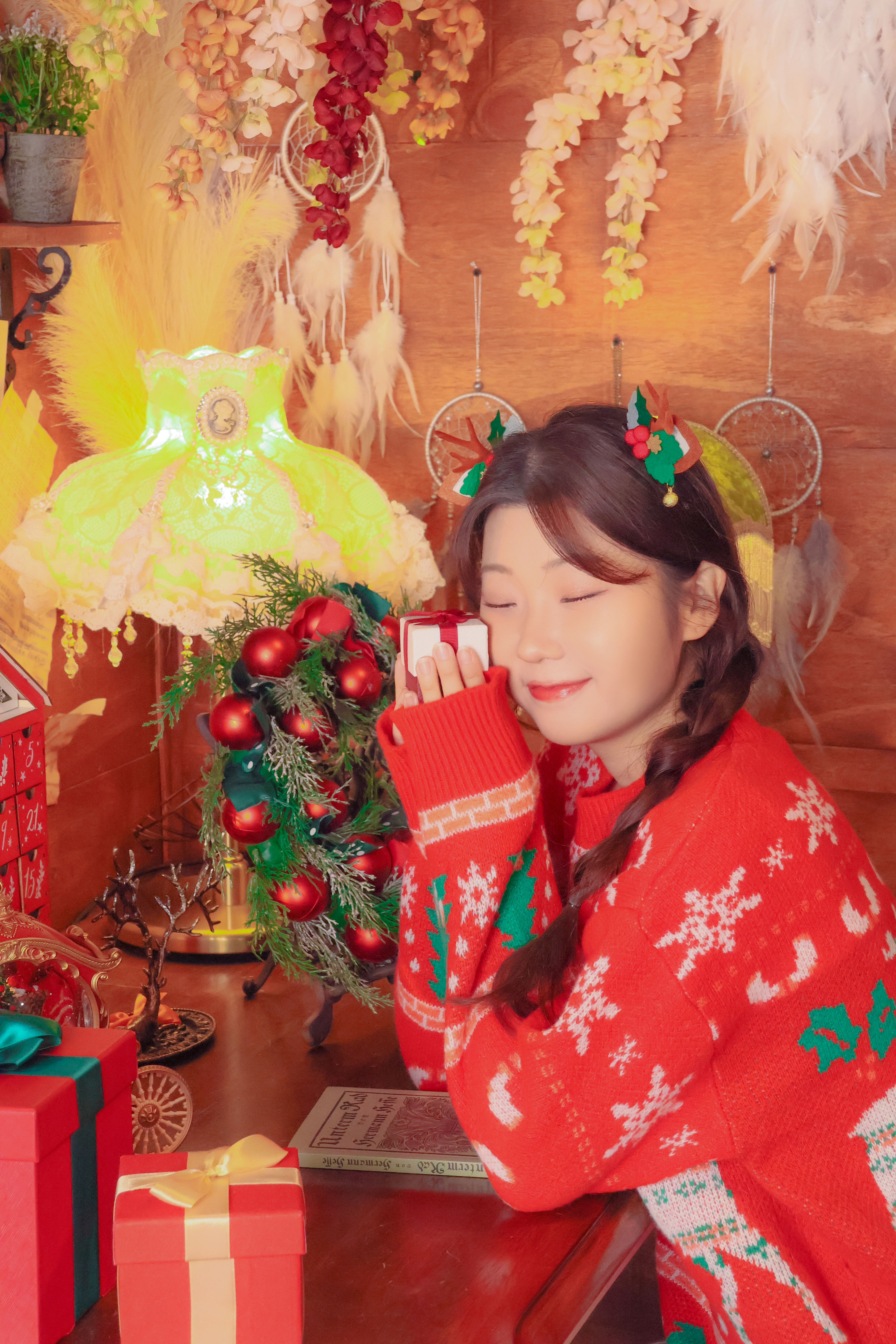 크리스마스 컨셉 촬영