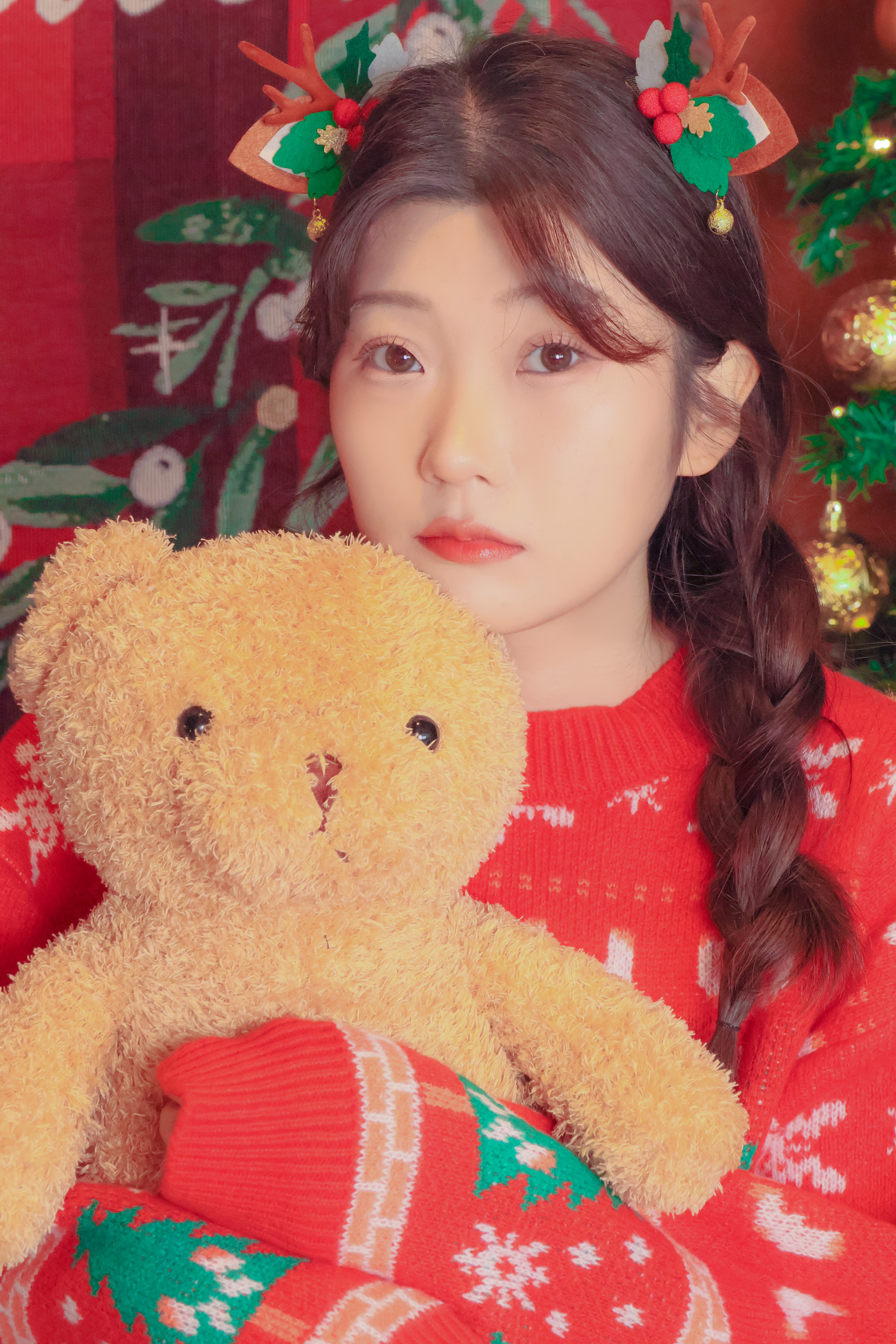 크리스마스 컨셉 촬영