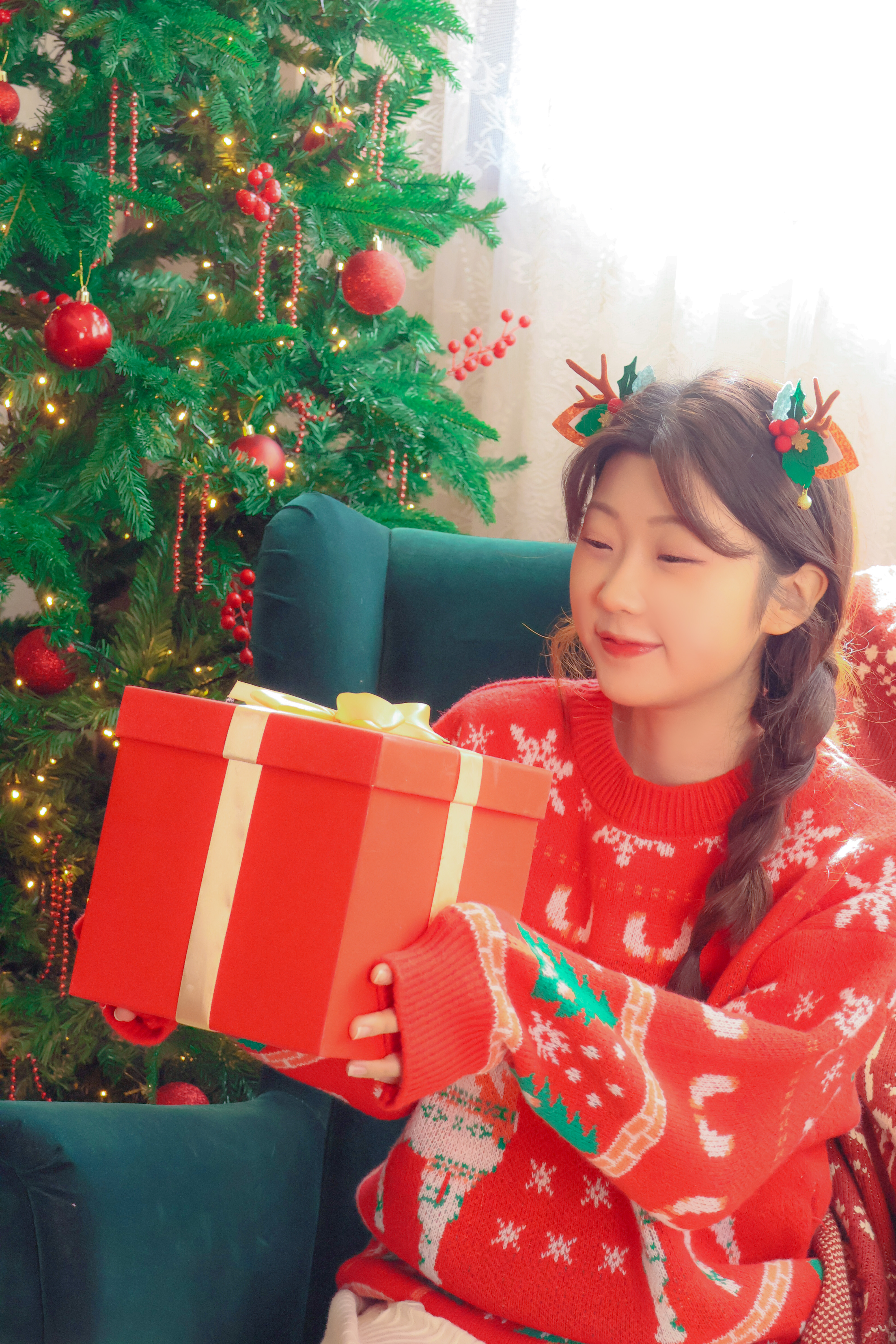 크리스마스 컨셉 촬영