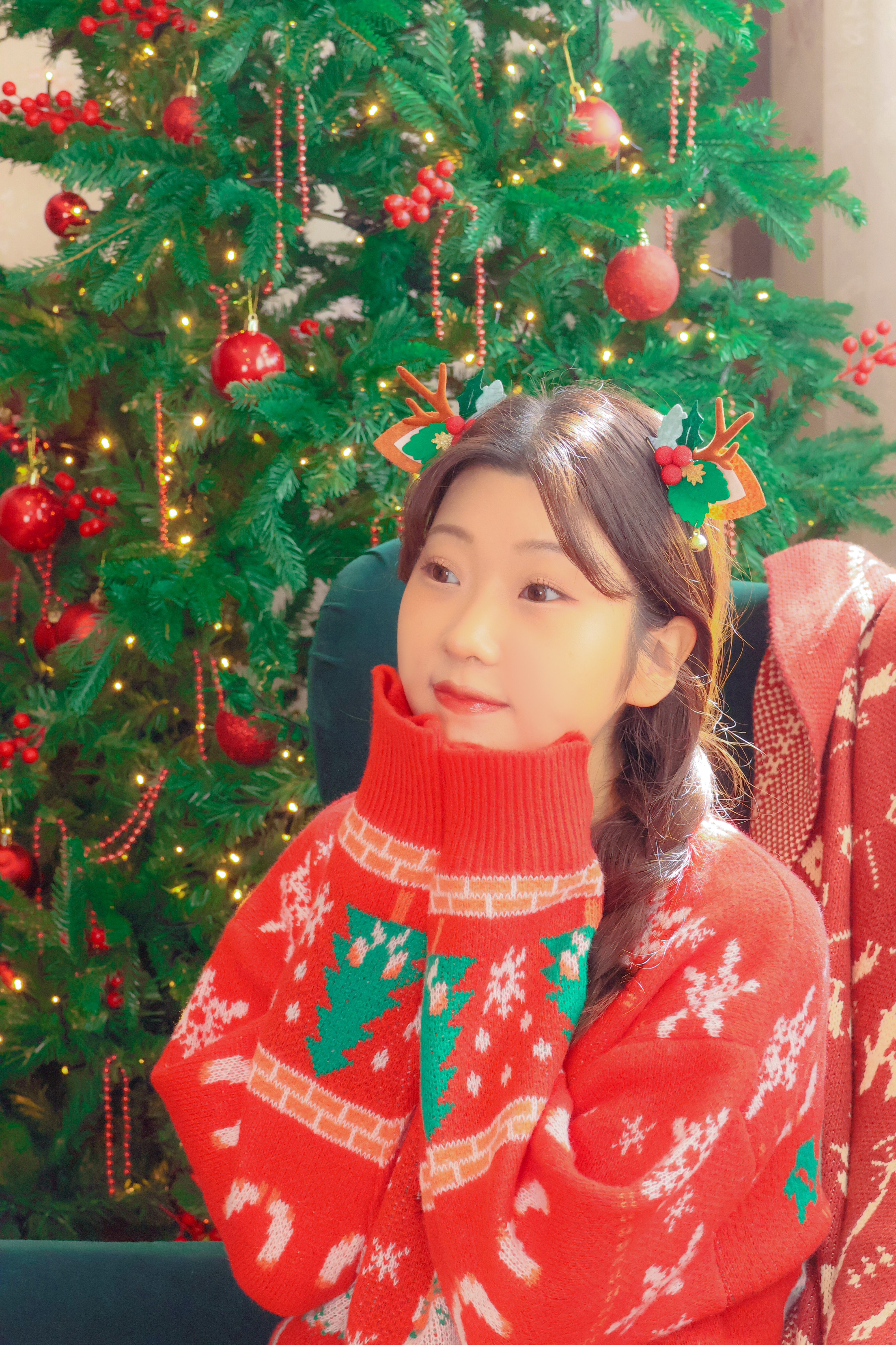 크리스마스 컨셉 촬영