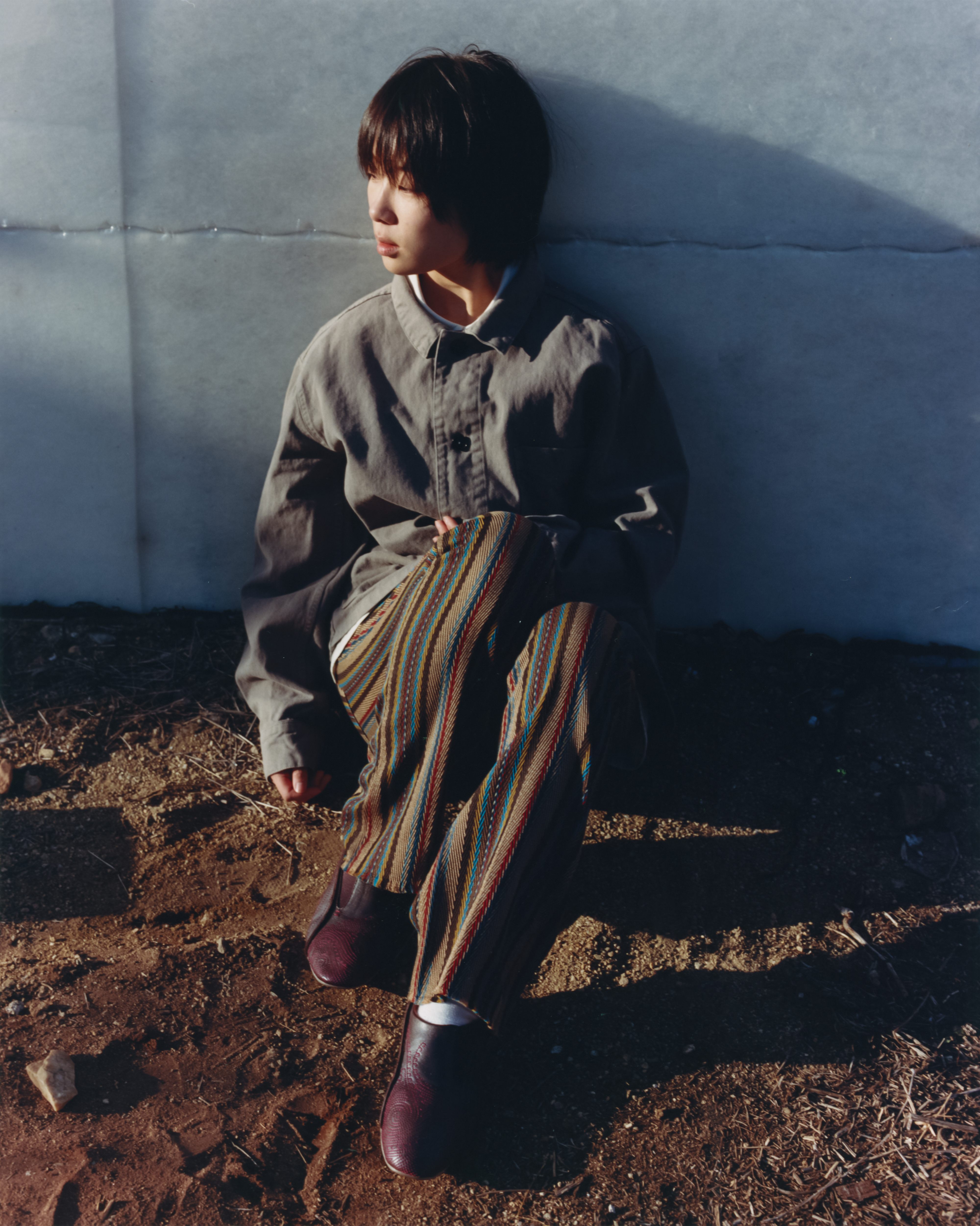 분재원 룩북 촬영