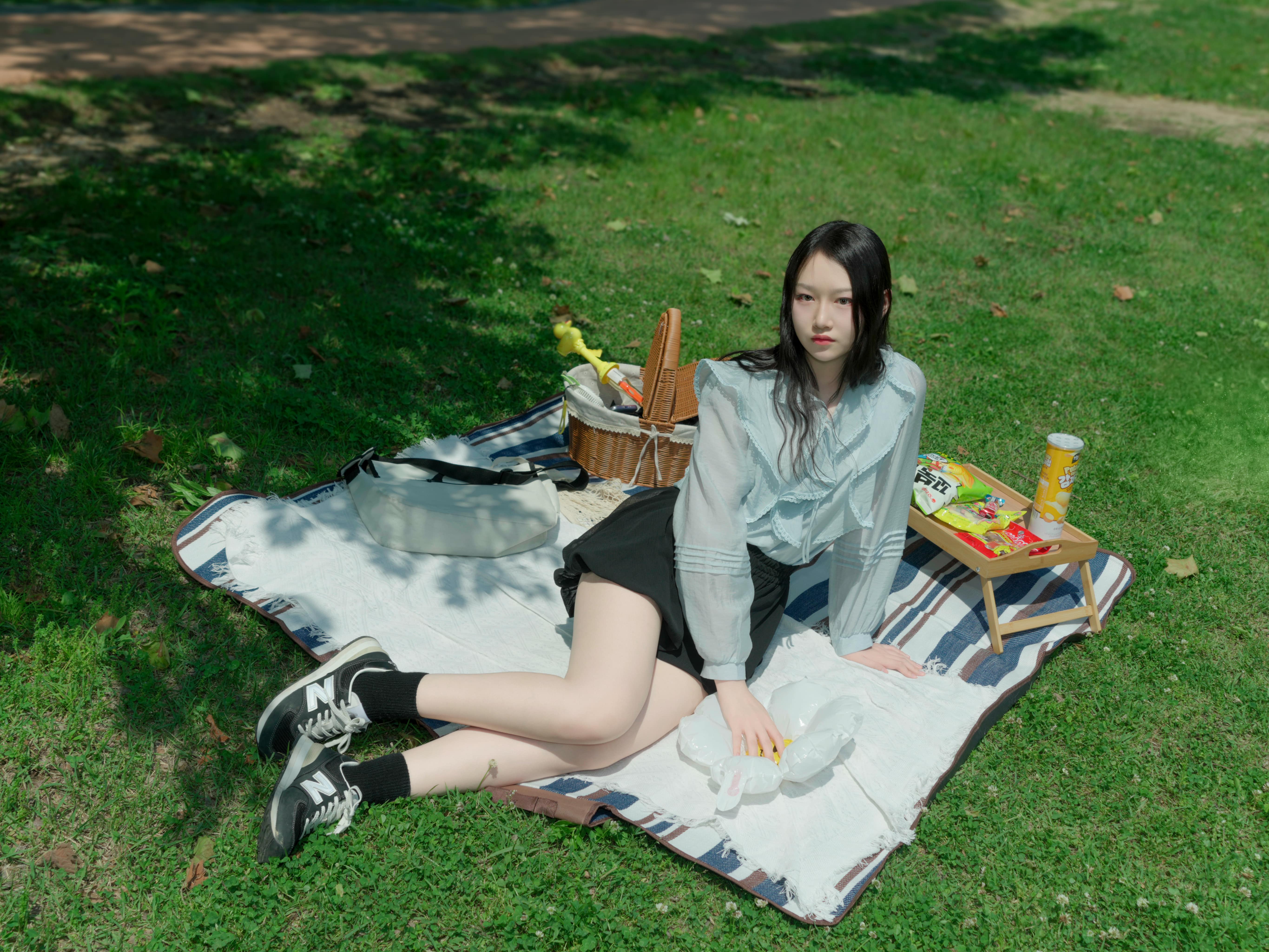 야외 피크닉 스냅